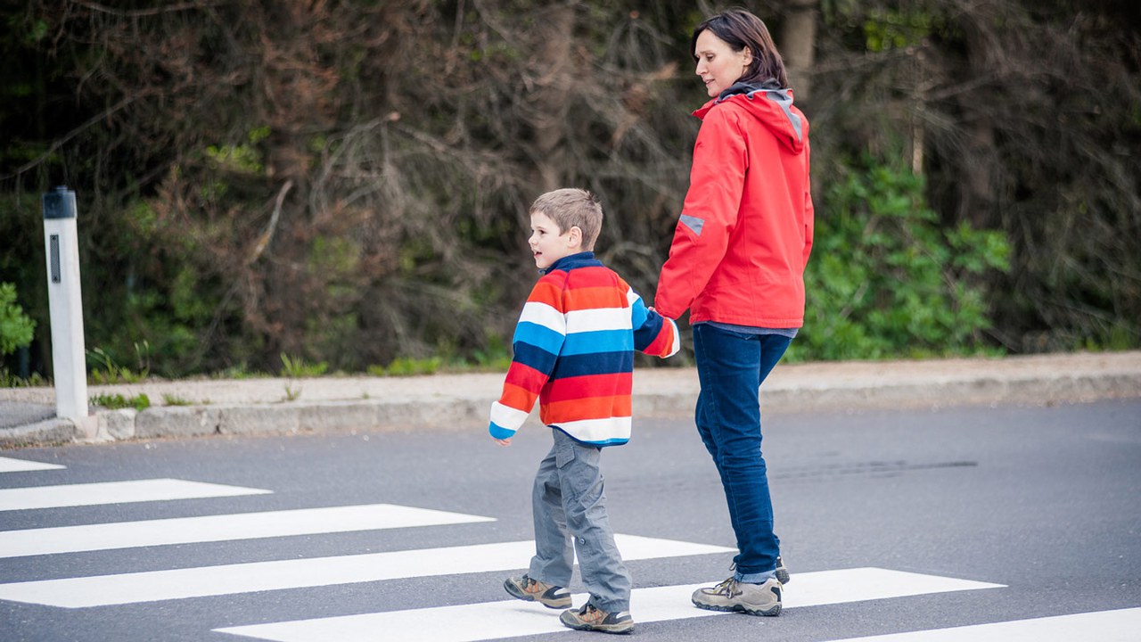 Der Pedibus sorgt für einen sicheren Transport der Kindergärtner.