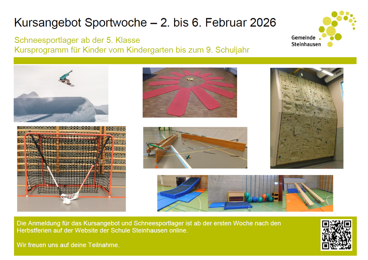 Schneesportlager / Kursangebot 2025/2026