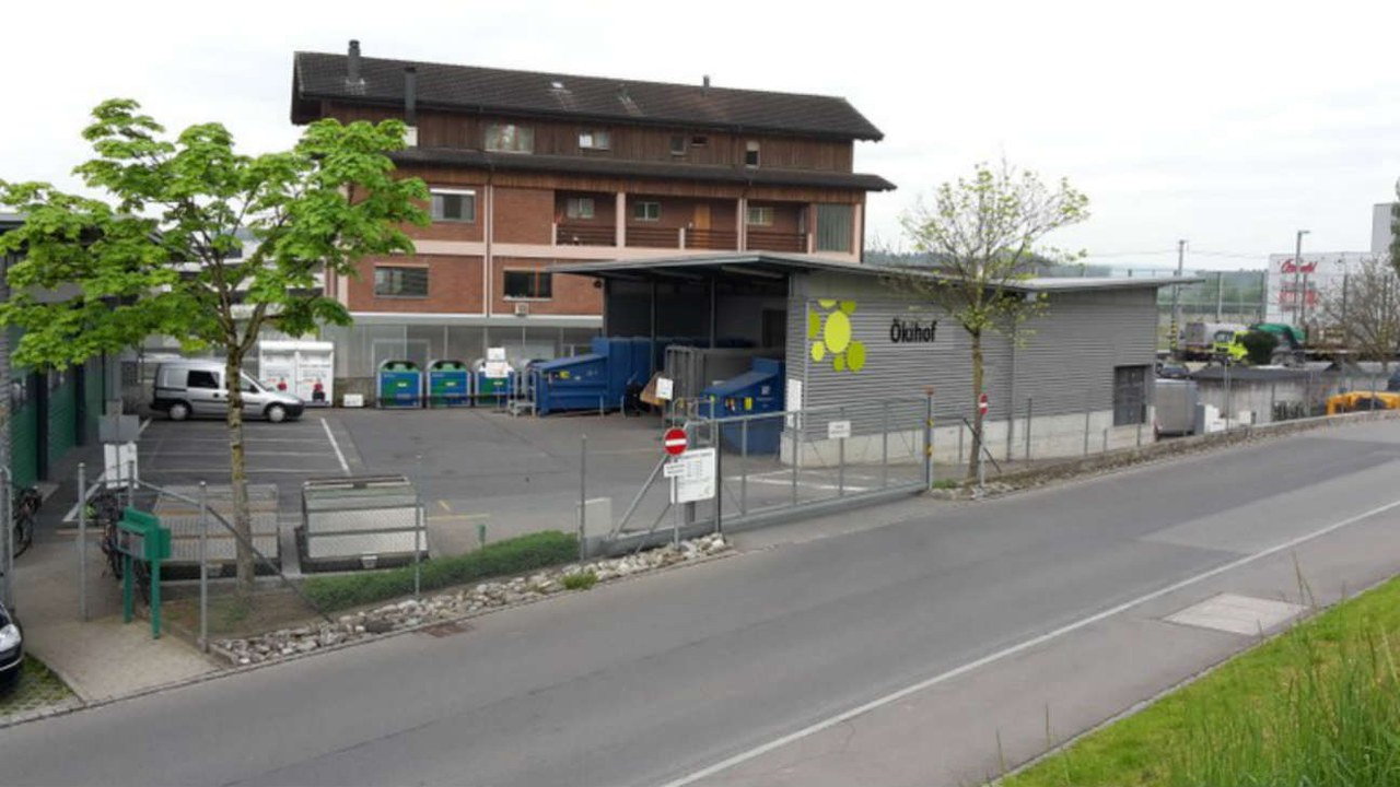 Der Ökihof der Gemeinde Steinhausen