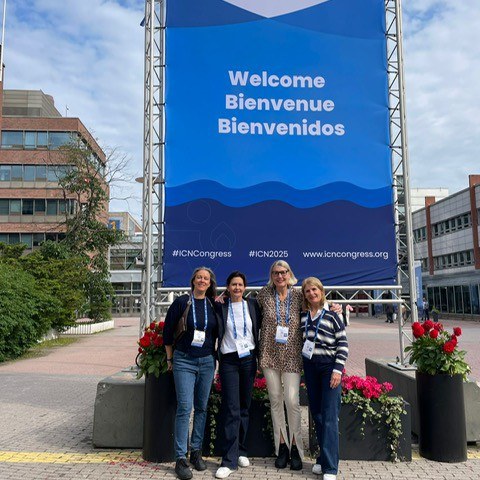 Lehrpersonen am International Council of Nurses ICN 2025 in Helsinki