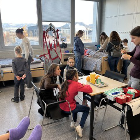 Einblicke in den Pflegealltag