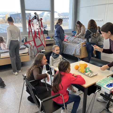 Einblicke in den Pflegealltag