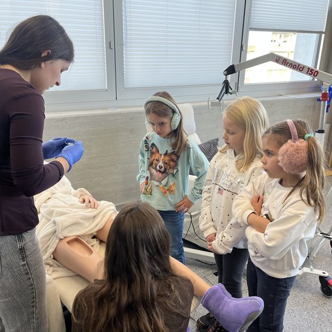 Einblicke in den Pflegealltag