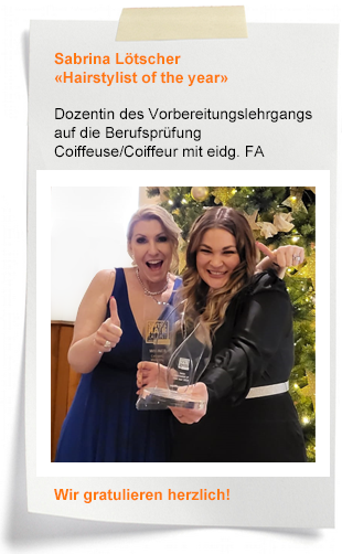 Coiffeuse / Coiffeur mit eidg. FA, Vorbereitung auf die Berufsprüfung