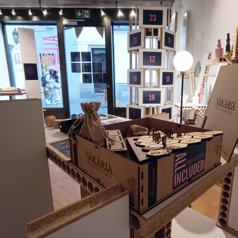 Pop-up-Store-Produkt Nakaria